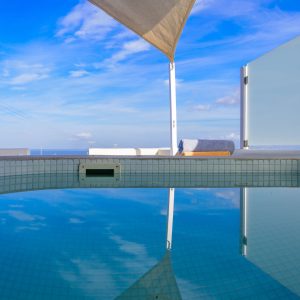 Private Jacuzzi at Aliter Suites